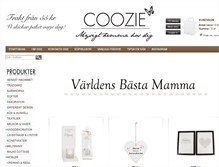 Tablet Screenshot of coozie.se
